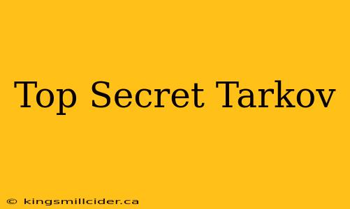 Top Secret Tarkov