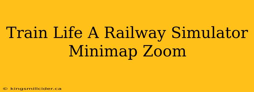 Train Life A Railway Simulator Minimap Zoom