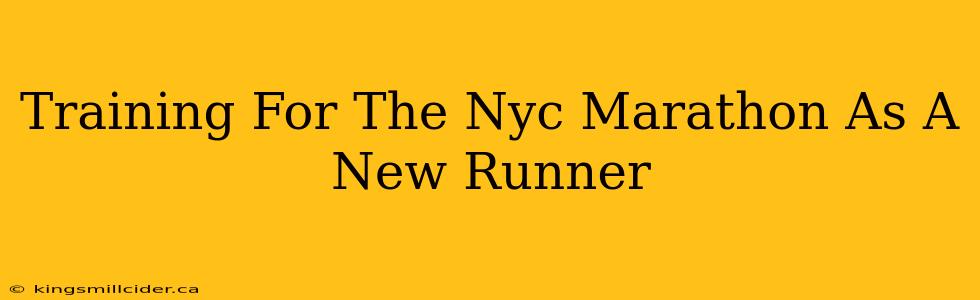 Training For The Nyc Marathon As A New Runner