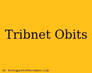 Tribnet Obits