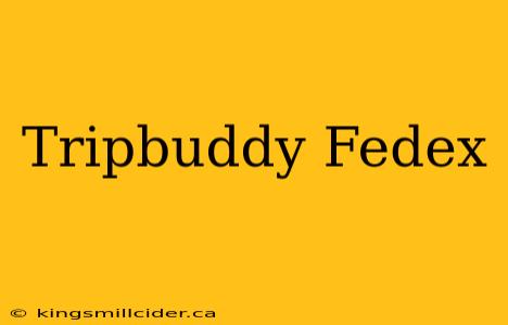 Tripbuddy Fedex