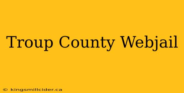 Troup County Webjail