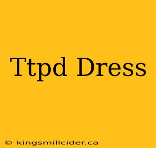 Ttpd Dress