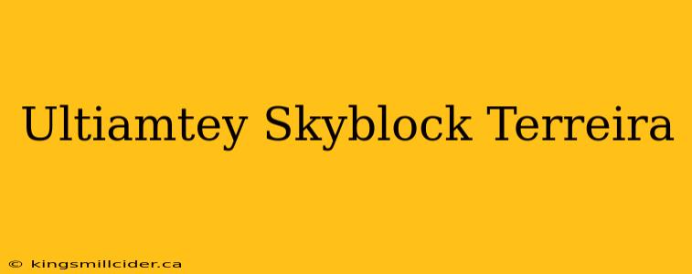 Ultiamtey Skyblock Terreira