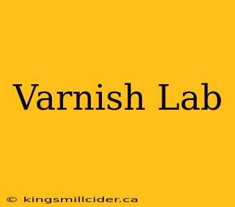 Varnish Lab