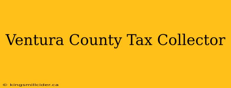 Ventura County Tax Collector