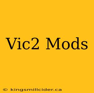 Vic2 Mods