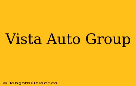 Vista Auto Group