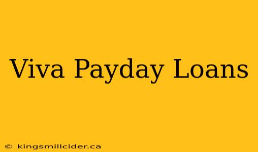 Viva Payday Loans