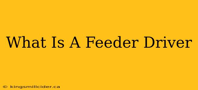 What Is A Feeder Driver