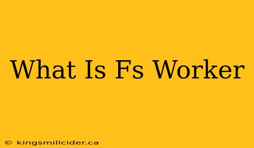 What Is Fs Worker