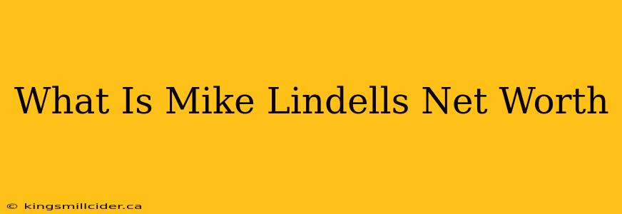 What Is Mike Lindells Net Worth