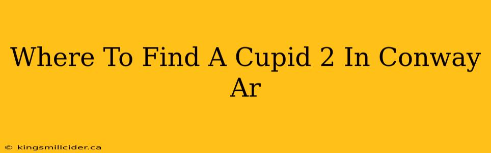 Where To Find A Cupid 2 In Conway Ar