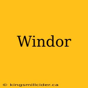 Windor