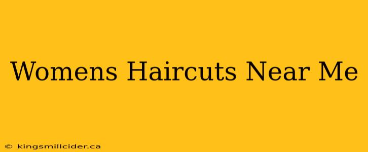 Womens Haircuts Near Me