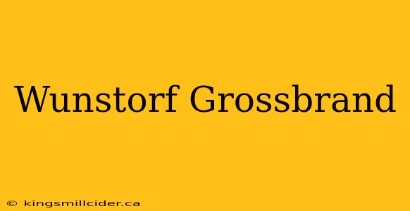 Wunstorf Grossbrand