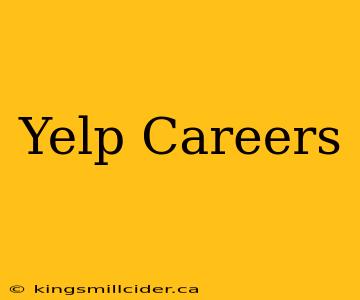 Yelp Careers