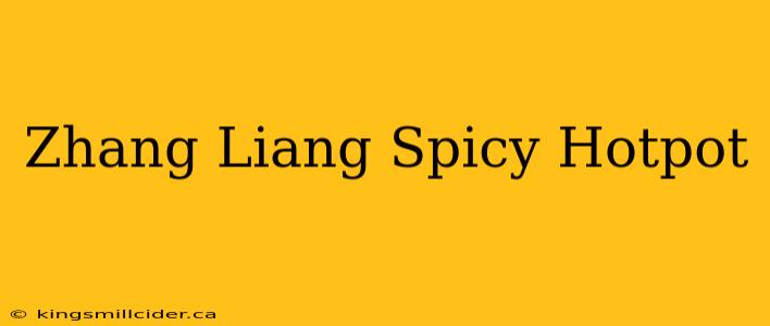 Zhang Liang Spicy Hotpot